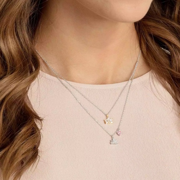 Swarovski Out of This World Queen Double Layered Necklace Brand New - Picture 3 of 4